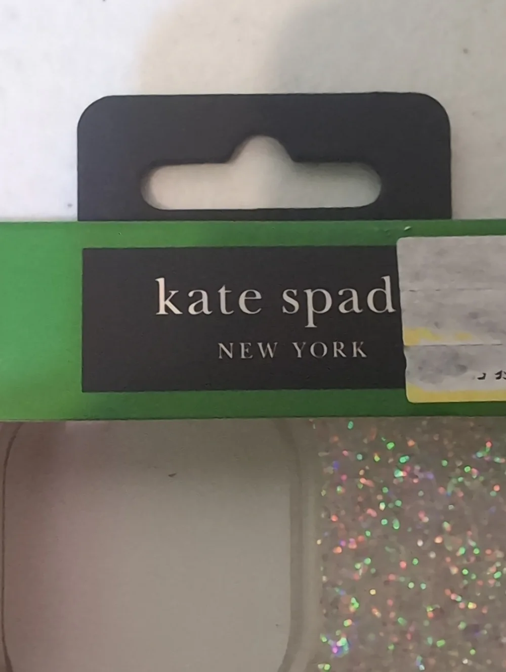 Kate Spade Glitter MagSafe iPhone Case in Iridescent Sparkle